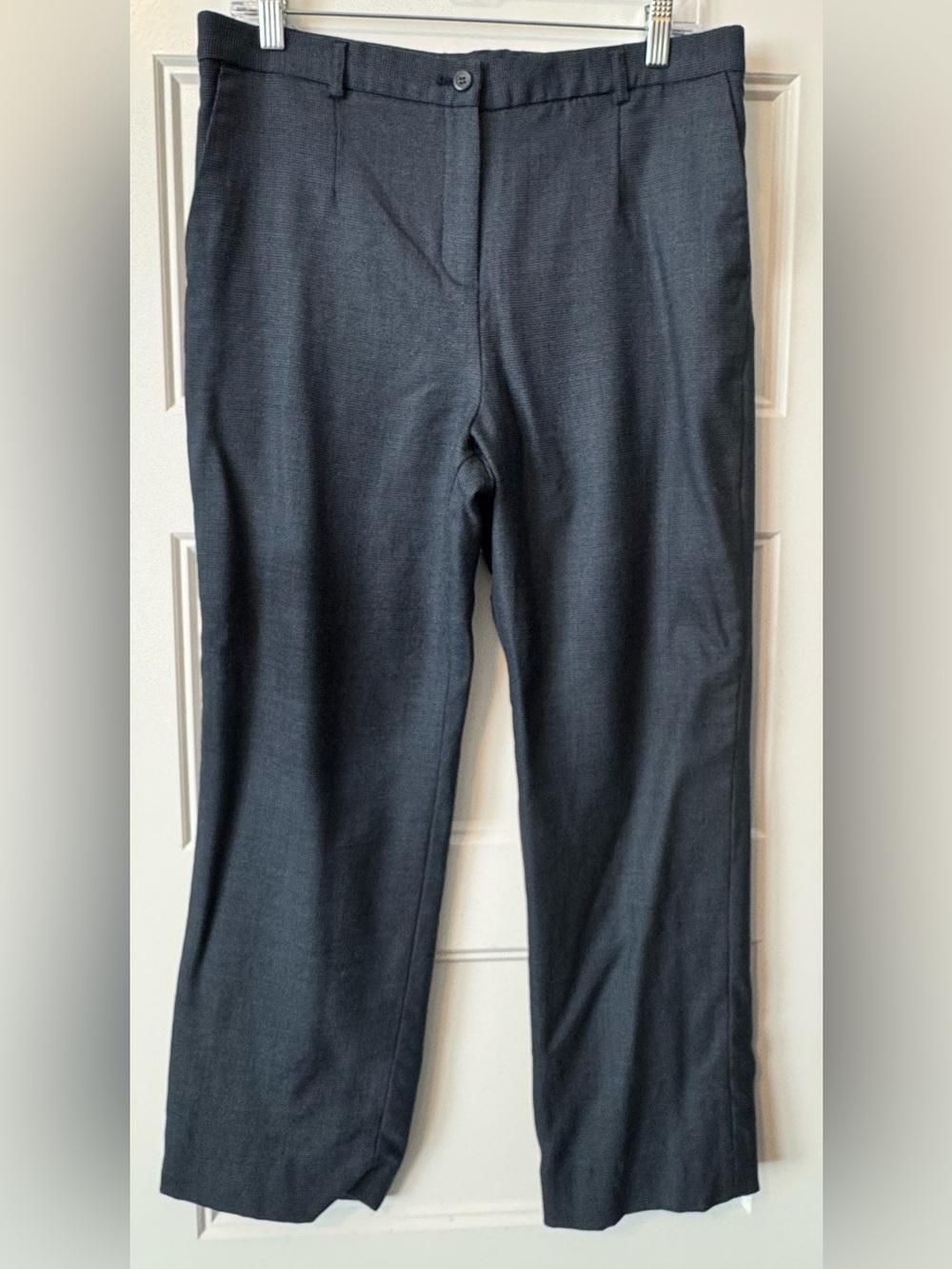 Pendleton Gray Wool Blend Wide Leg Dress Pants 16x27
